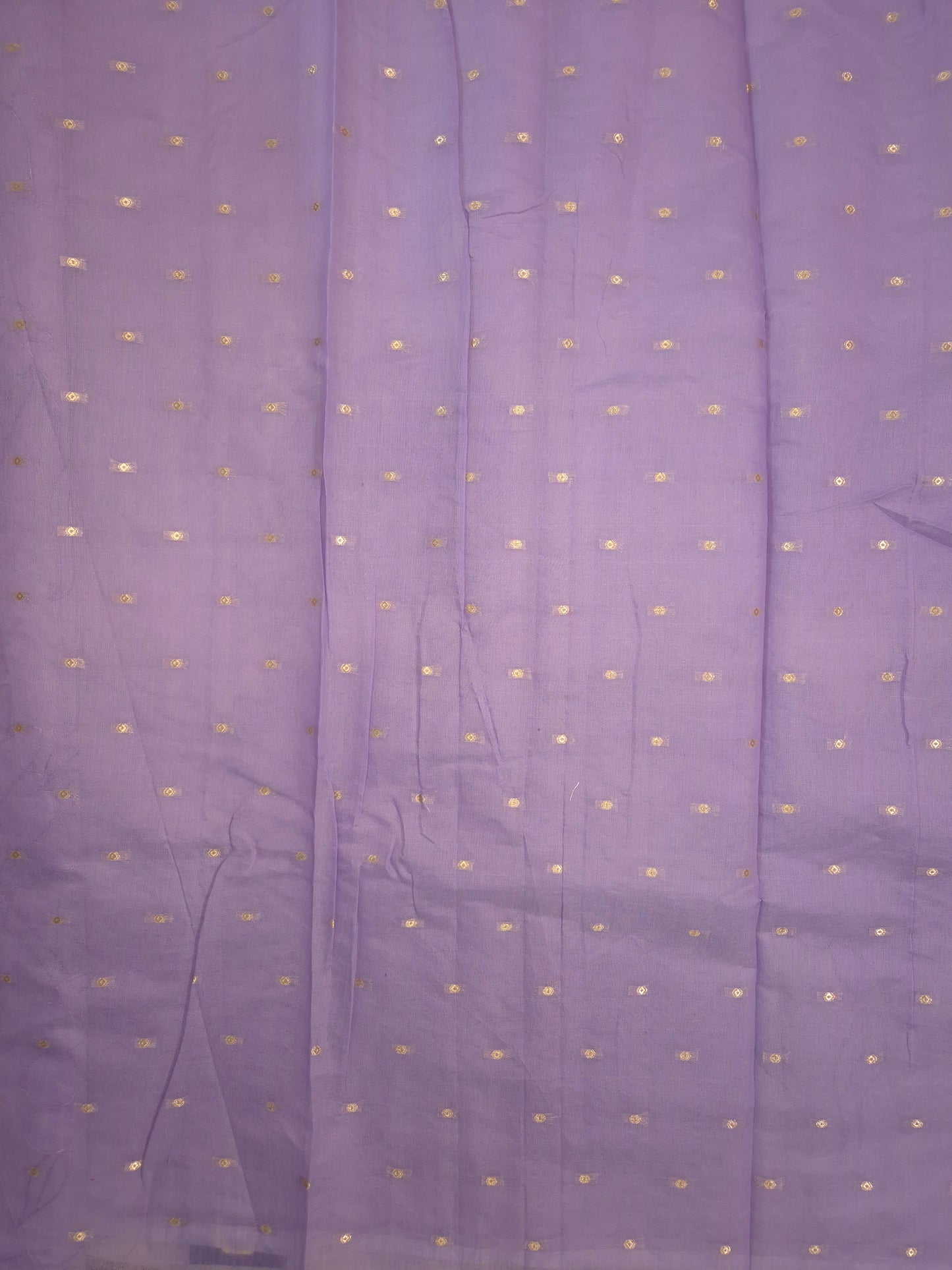 Lilac Organza Applique Saree