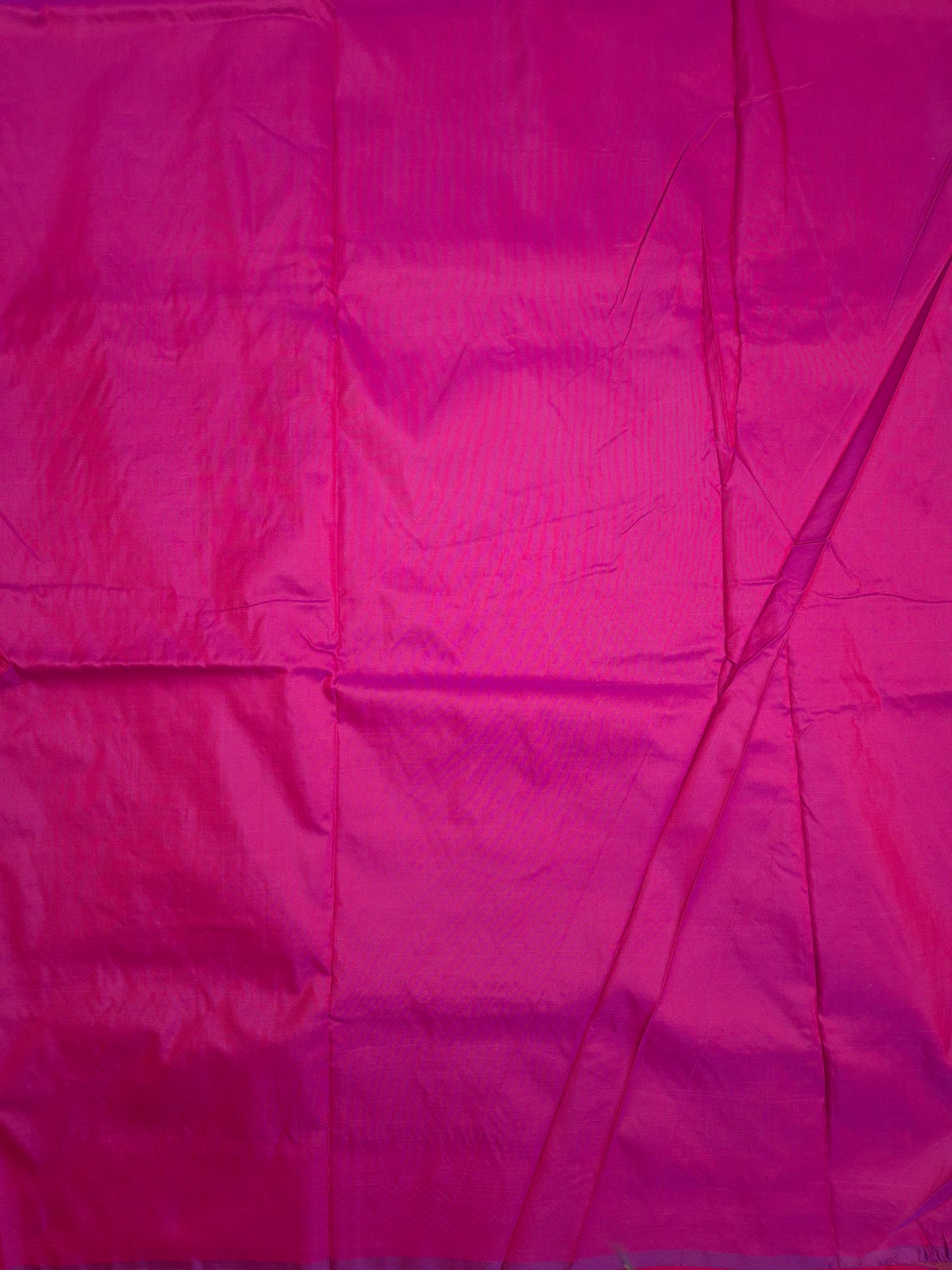 Peacock Green Paithani Saree with Pink Border